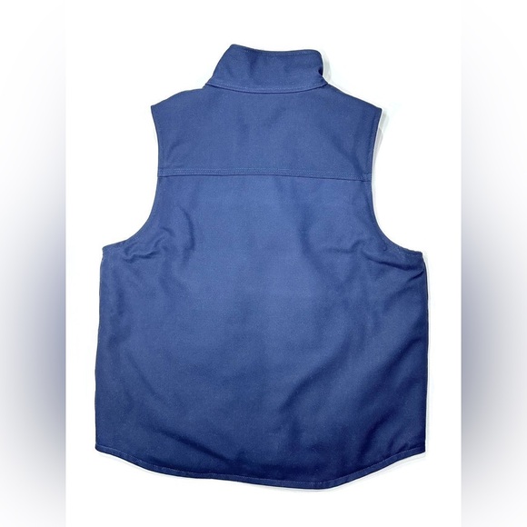 New Carhartt Mens FLAME-RESISTANT QUICK DUCK SHERPA LINED VEST Flame Resistant - Picture 5 of 5